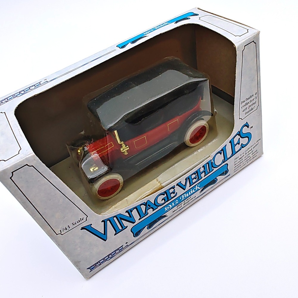 VTG ERTL 1912 Buick Model 35 Diecast 1/43‎ Scale 1985 NIB NOS Includes Artwork